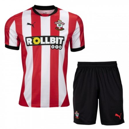 Southampton Domácí 2024-25 - Dětské Fotbalové Dresy (S/S)